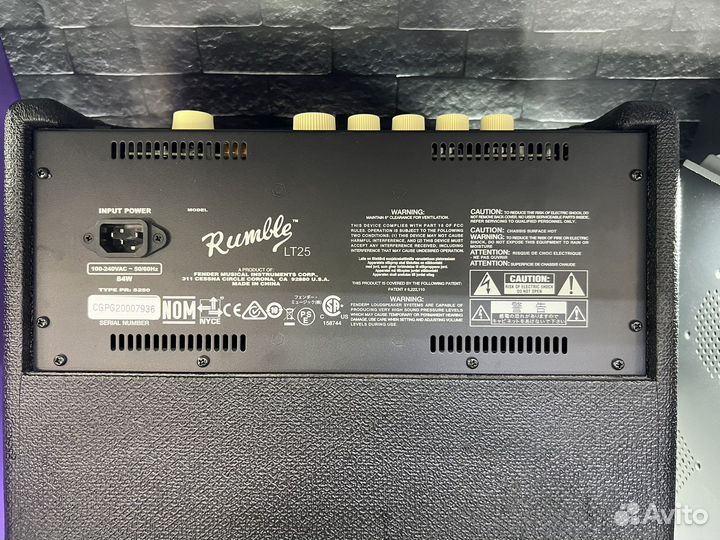 Комбик Fender Rumbler LT25