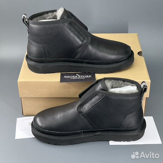 Женская Ugg Neumel Flex Leather Black