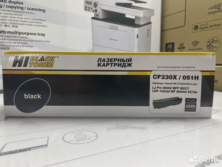 CF230X Тонер-картридж для HP LJ Pro M203/MFP M227