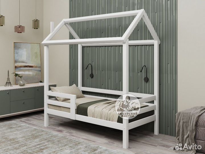 Кровать домик новая