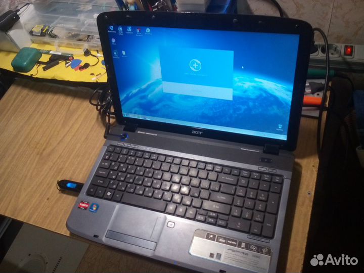 Ноутбук Acer Aspire 5536g в разборе по запчастям