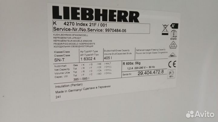 Холодильник Liebherr