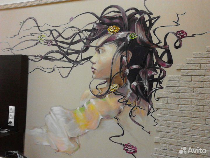 Рисую шаржи, портреты, роспись стен