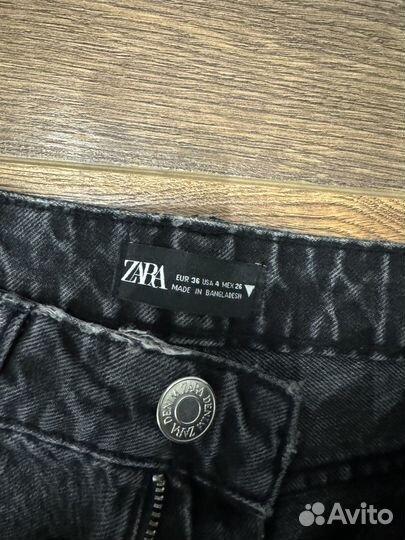 Джинсы zara 36