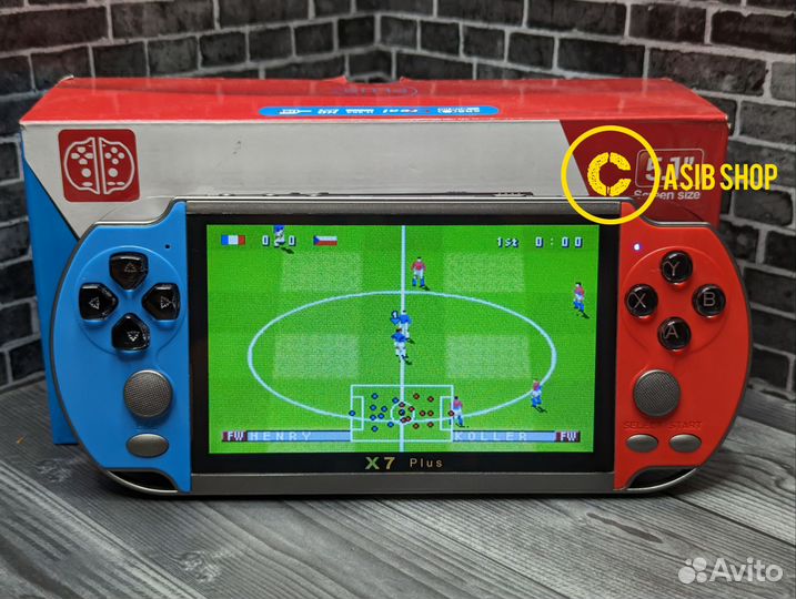 Игровая приставка X7 plus портативная ретро консол