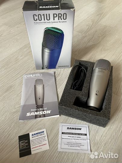 Микрофон Samson c01u pro