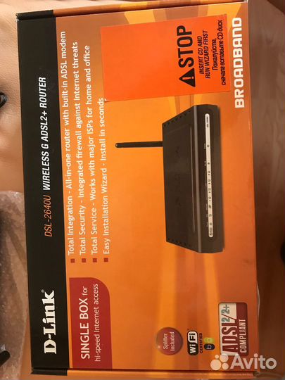 Модем D-Link DSL-2640U