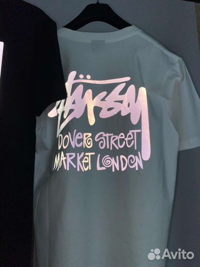 Футболка Stussy reflective рефлектив