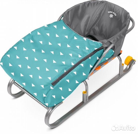 Детские санки с колесами