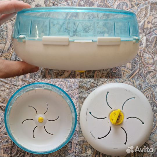 Аксессуары для грызунов и птиц+лоток-домик