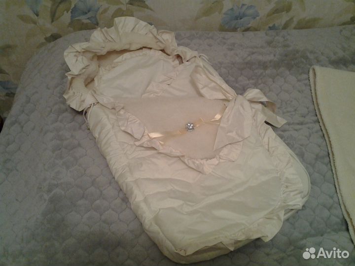 Зимний конверт на выписку