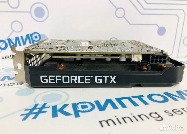 Видеокарта Palit GeForce GTX 1660 Super StormX 6GB