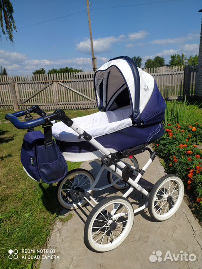 Коляска DorJan Classic Butterfly (2 в 1)