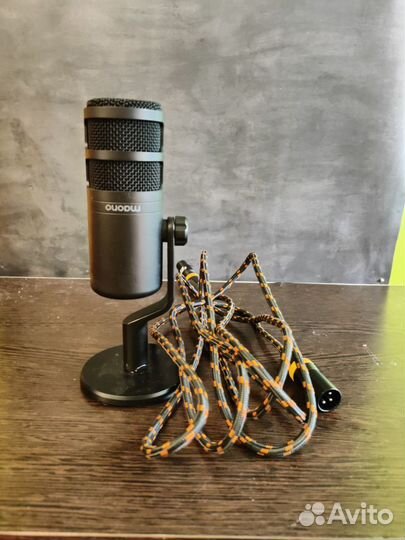 Микрофон maono PD100 + кабель XLR
