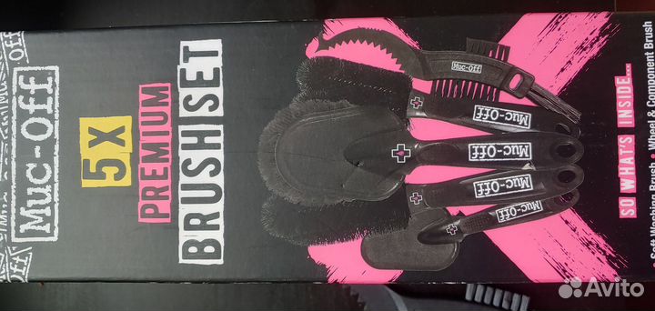 Набор щеток Muc-Off 5x Premium Brush Kit, 5 штук