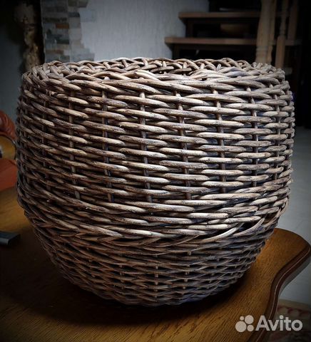 Корзина плетеная
