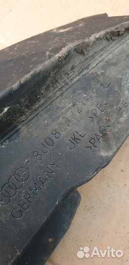 Шумоизоляция левого крыла 8U0 823 721 A audi Q3