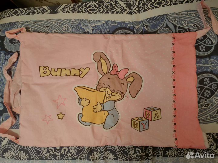 Бортики в детскую кроватку бу