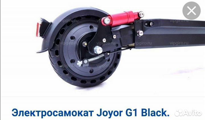 Надежный электросамокат joyor x1, новый, гарантия