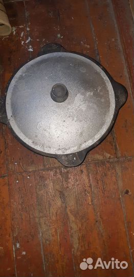 Казан чугунный 6 литров