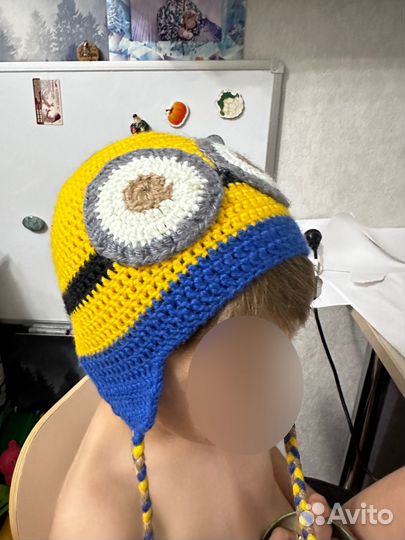 Шапка миньон ручной работы