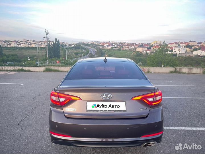 Hyundai Sonata 2.0 AT, 2015, 141 217 км