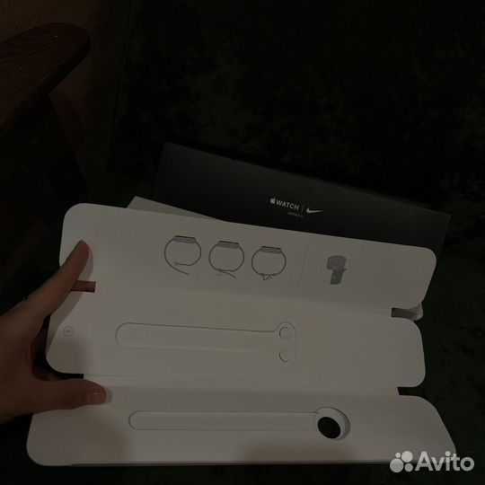 Оригинальная коробка apple watch 3 nike