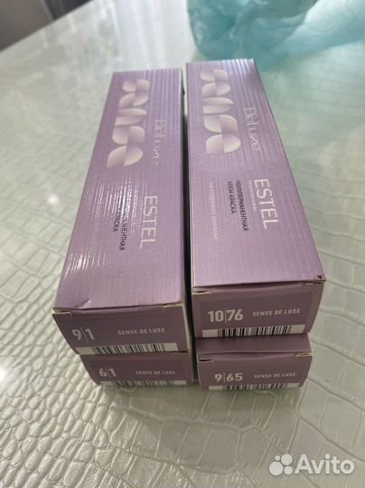 Краска estel DE luxe sense 60 мл
