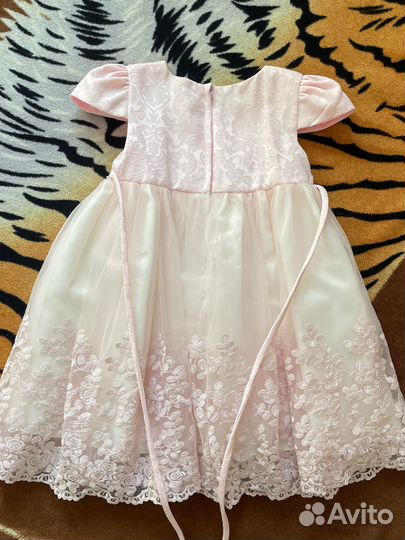 Платье детское нарядное 92