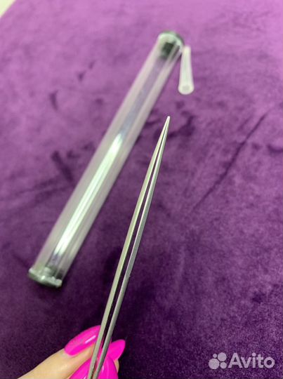 Пинцет для наращивания ресниц