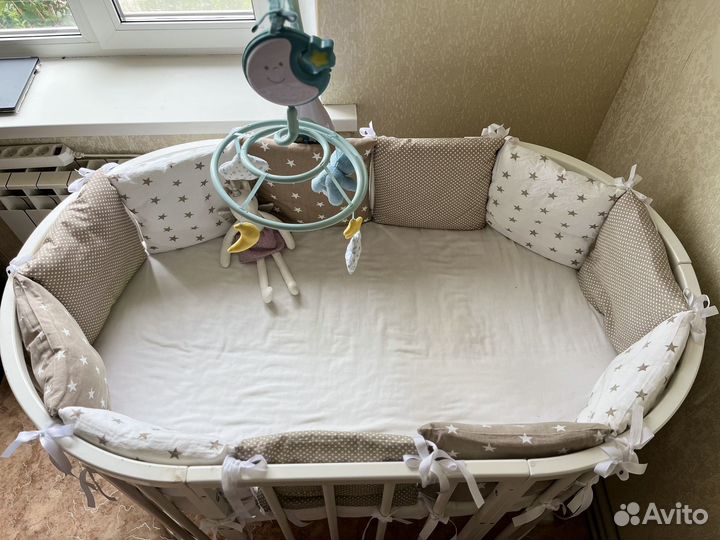 Детская кроватка трансформер