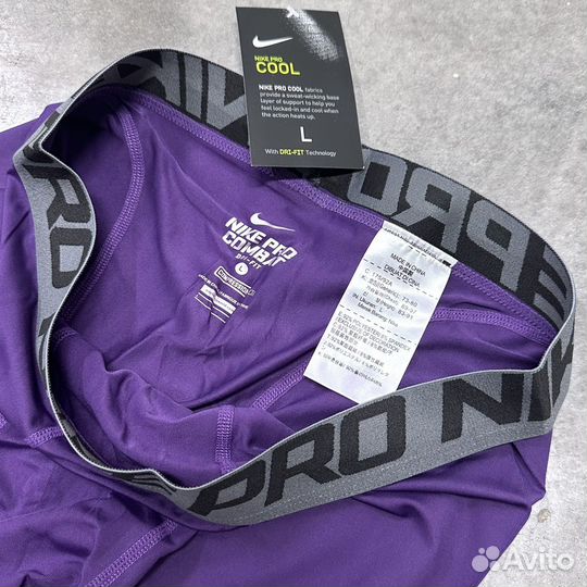 Компресионные тайтсы Nike Pro NBA Dry-Fit 3/4