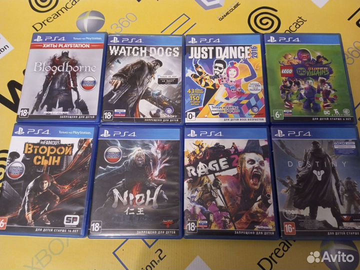 Игры для PS 4 / xbox One (обмен/продажа/почта)