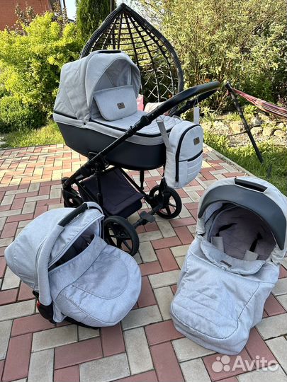 Коляска adamex 3 в 1