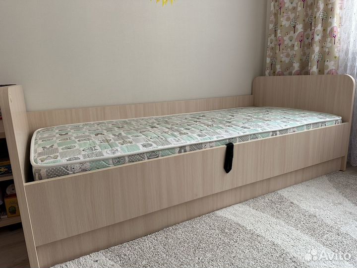 Кровать Лазурит с матрасом Ormatek