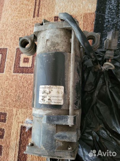 Компрессор пневмоподвески mercedes w211