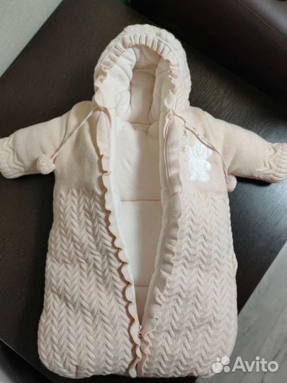Зимний конверт в коляску