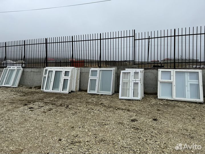 Пластиковые двери и окна б/у