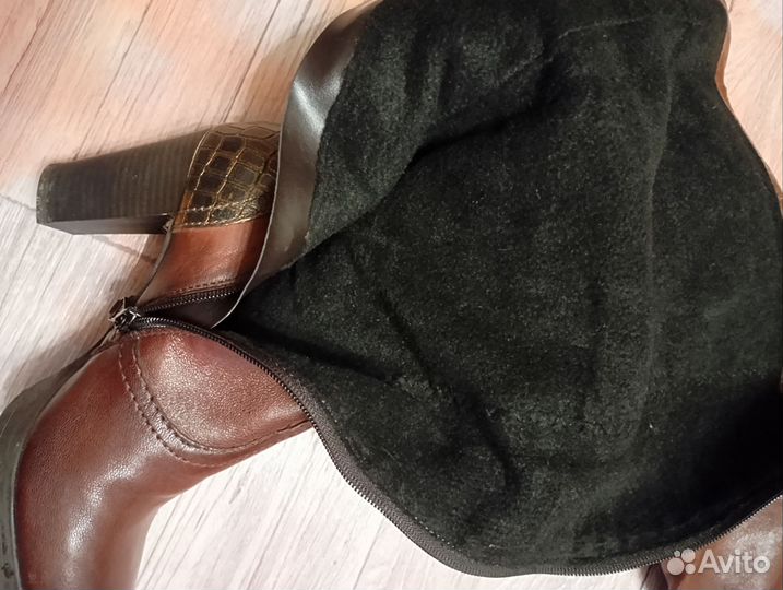 Сапоги демисезонные женские 38 39