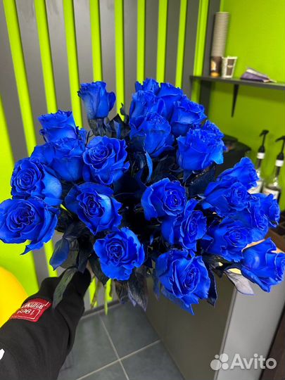 Синии розы