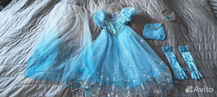Платье Эльзы или Снежной Королевы