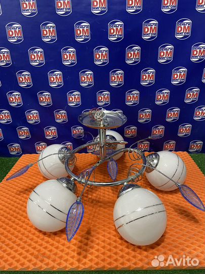 Z) Люстра потолочная 5 плафонов