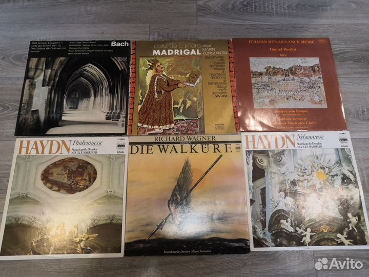 Виниловые пластинки классика, lp, импорт