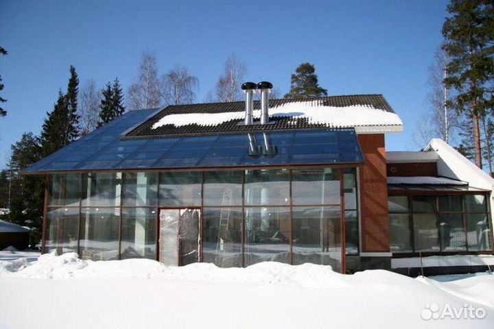 Алюминиевые окна теплые