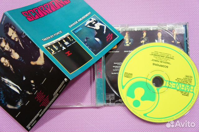 Scorpions – Taken By Force / Savage Amusement CD