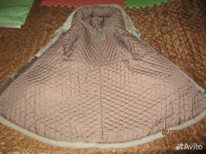 Шуба для девочки 4-7 лет