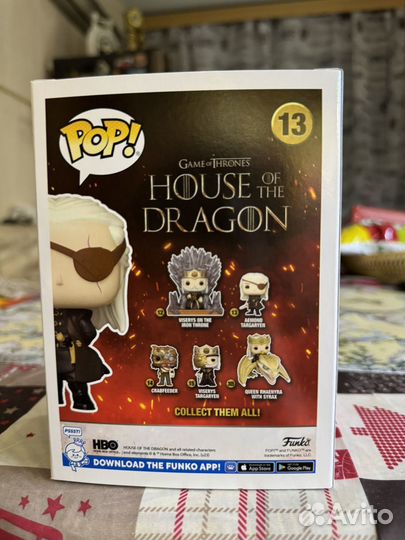 Funko pop House of the Dragon Aemond Targaryen 13