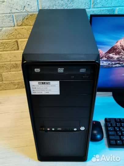 Компьютер i5-2320 ram 8gb hdd 500gb