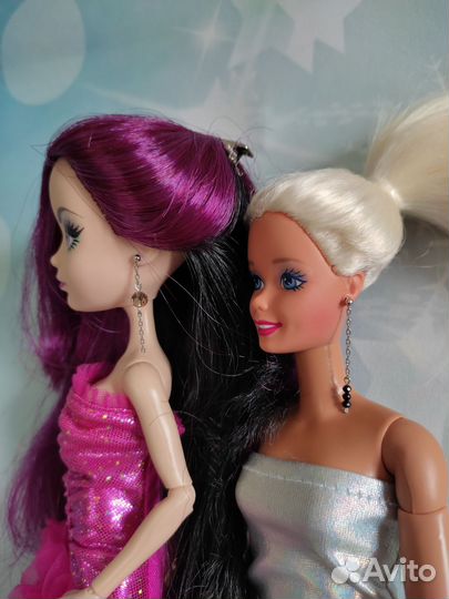 Серьги для кукол