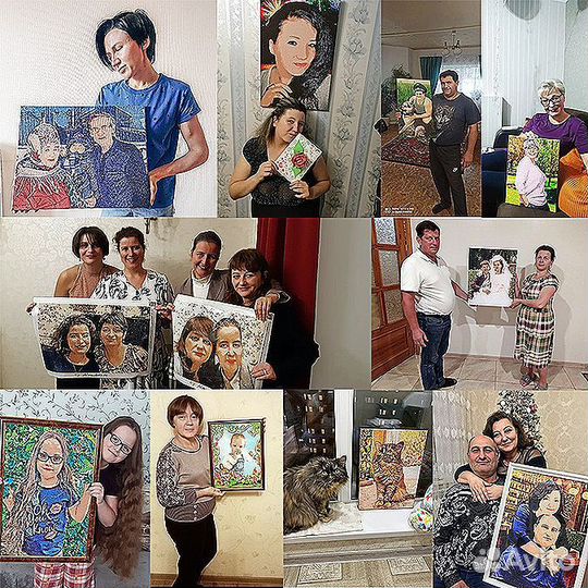 Алмазная мозаика - картина по фото